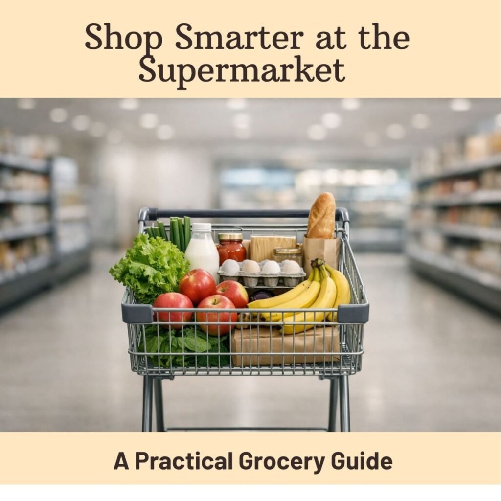 Shop Smarter at the Supermarket guide for saving money on groceries and improving shopping habits